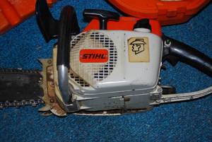 Stihl 041 Farmboss 61cc chainsaw whard case
