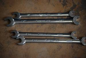 Snap On flank drive plus speed open end wrenches