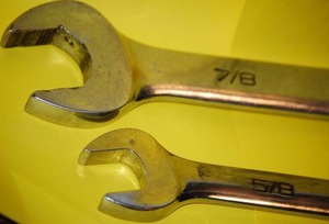 Snap On combination wrenches