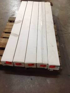lot 13 image: Lot of 5 cases Home Decorators Collection Hand Scraped Strand Woven Pecan 38 in. T x 5-18 in. W x 72-78 in. L Engineered Click Bamboo Flooring Covers 25.88 sq. ft.case