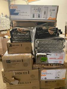 lot 30 image: Pallet of Cavinet and shelves