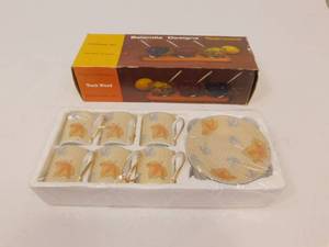 lot 32 image: Condiment Set and Tea Set