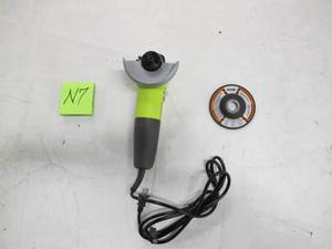lot N7 image: RYOBI 5.5 Amp Corded 4-12 in. Angle Grinder