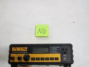 lot N10 image: DEWALT 30 Amp Multi Bank Battery Charger with 80 Amp Engine Start