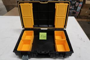 lot N26 image: DEWALT ToughSystem DS130 22 in. Tool Box BROKEN CLIP