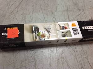 lot 12 image: Gladiator GarageWorks GearTrack Essentials Deluxe Pack new