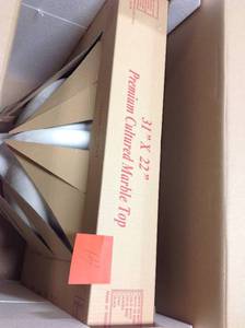 lot 14 image: AKDY Handcrafted All-in-One Undermount Stainless Steel 25 in. x 22 in. x 9 in. Single Bowl Kitchen Sink with Tray and Drain not used