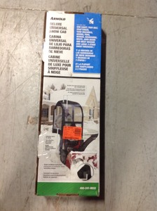 lot 108 image: Arnold Universal Cab for 2 and 3-Stage Snow Blowers not used