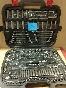 lot 20 image: Husky Mechanics Tool Set (230-Piece) in good condition