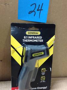 lot 24 image: General Tools Mini Infrared Thermometer in good condition