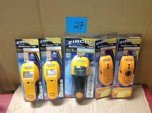 lot 27 image: ZIRCON MIX LOT OF STUDSENSOR HD55, & HD25 PLUS MULTISCANNER HD900 in good condition