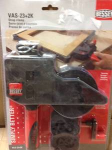 lot 56 image: BESSEY VAS232K 23 Variable Angle Strap Clamp in good condition