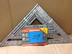 lot 59 image: Swanson Speed Square and Big 12 Bundle not used