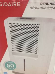lot 63 image: Frigidaire 50-Pint Dehumidifier in good condition