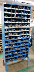 lot 342 image: Blue Metal Nut & Bolt Bin #2 - 34(w) x 77.5(h) x 12(d)