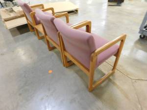 lot 381 image: Reception Area Chairs