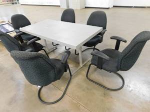 lot 382 image: Table and Chairs