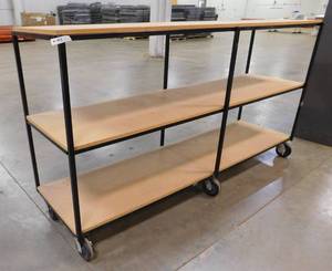 lot 383 image: Rolling Storage Unit - 8 x 2 x 50.5(h)