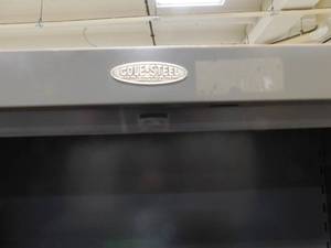 lot 384 image: Metal Cole-Steel Storage Unit - 36(w) x 76(h) x 18(d)