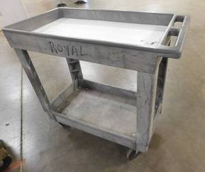 lot 395 image: 2 - Rolling Service Carts - 16 x 30