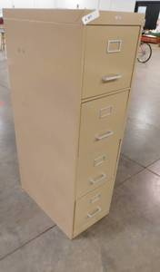 lot 397 image: Cole File Cabinet - 15(w) x 52(h) x 26.5(d)