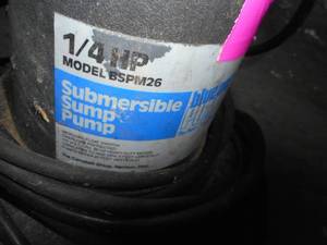Blue Angel Submersible 14 HP Pump