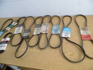 lot 67 image: Assorted Automotive Belts