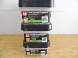 lot 99 image: Lot of 3 Grip Rite Collated Nails