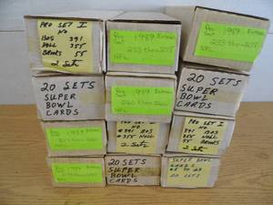 lot 121 image: Lot of 12 Boxes NFL Cards