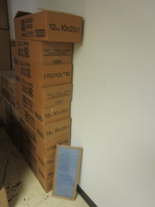 FURNACE FILTERS 10 X 25 X 1