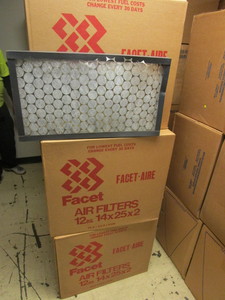 FURNACE FILTERS 14 X 25 X 2