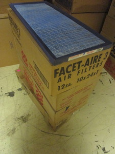 FURNACE FILTERS 10 X 24 X 1