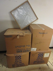 FURNACE FILTERS 25 X 25 X 2