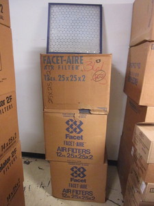 FURNACE FILTERS 25 X 25 X 2