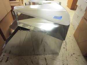 45 DEGREE SHEET METAL DUCT ELBOWS 8 X 24