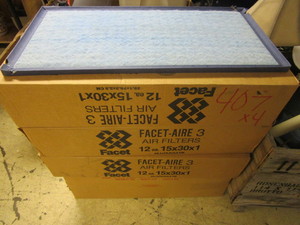 FURNACE FILTERS 15 X 30 X 1