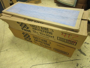 FURNACE FILTERS 10 x 30 x 1
