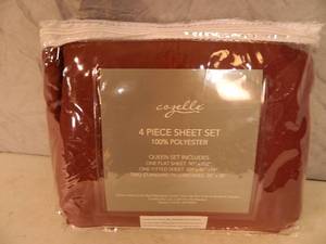 New 4 Piece Queen Sheet Set