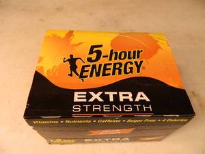 New Case of Peach Mango Extra Strength 5 Hour Energy