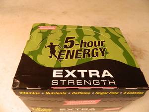 New Case of Strawberry Watermelon Extra Strength 5 Hour Energy