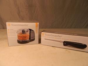 2 New Toastmaster Appliances