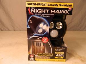 New Night Hawk Motion Activated Wireless LED Spotlight