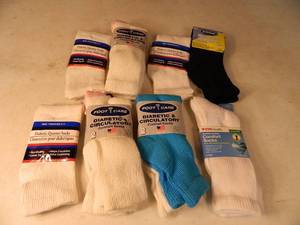 11 New Pairs of Diabetic Socks