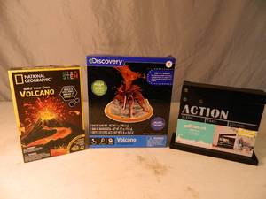 2 New Volcano Building Kits and New LED Light
