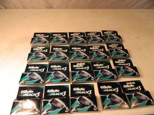 20 New Packages Of Gillette Mach 3 Cartridges