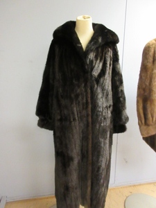 FULL LENGTH SABLE COAT CUSTOM MADE BY BJORKMAN FURS