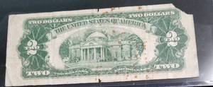 1953-B US RED SEAL $2 FEDERAL RESERVE STAR NOTE