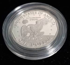 1999 PROOF SUSAN B ANTHONY DOLLAR IN ORIGINAL PACKAGING
