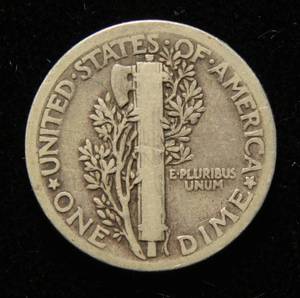 1921 MERCURY DIME BETTER DATE COIN