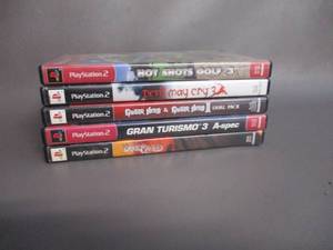 lot 19 image: 5 Playstation 2 Games